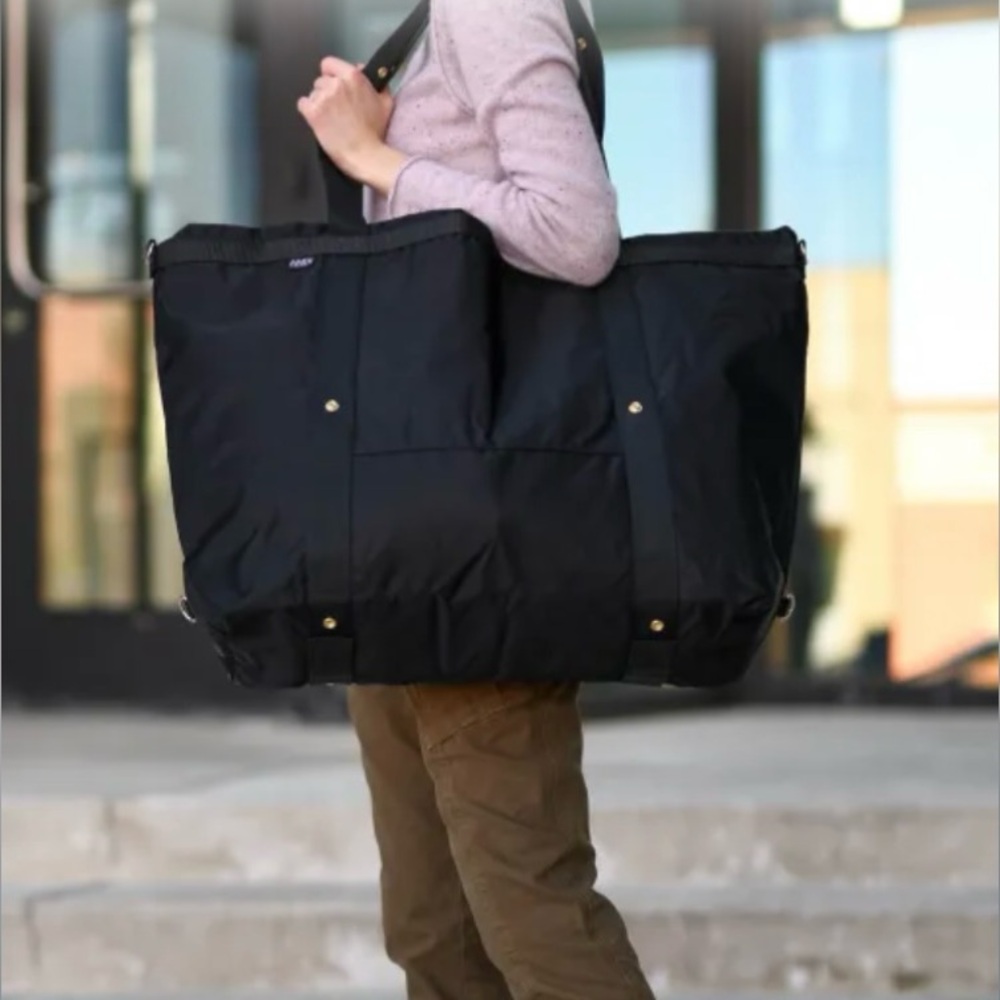 ANDI New York, XL Black, 4in1 convertible tote bag, NWOT